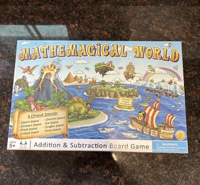 Mathemagical World Addition Subtraction - Mind Inventions - New Sealed In Box  