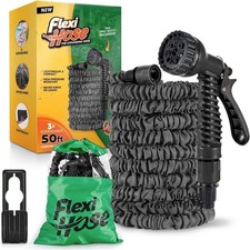 Flexi Hose Expandable Garden Hose - 50FT Heavy Duty Water Hose