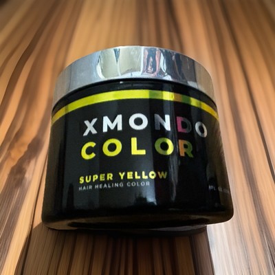 XMONDO Color Super Yellow Hair Dye Healing 8 fl oz Vegan Semi-Permanent
