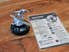 AG02 Heroclix Fantastic Four set Silver Surfer #006 Starter Set figure w/card!