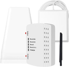 Cell Phone Booster for Home, up to 6200 Sq.Ft,Cell Phone Signal Booster with 2 I