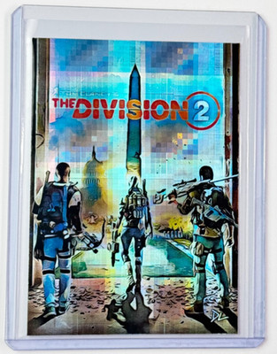 The Division 2 Limited Artist Signed ''Video Game Classic'' Refractor Card 1/1