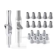 Dental Chair Saliva Ejector Strong /Weak Suction Rubber Snap Tip Adapter/ Handle
