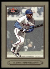 2002 Fleer Fall Classic Joe Carter Toronto Blue Jays #37