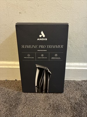 Andis Slimline Pro D8 Trimmer Cordless Professional T-Blade Barber Hair Beard Op