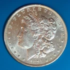 1878-P U.S. MORGAN SILVER DOLLAR - KM#110 - 7/8 TAIL FEATHERS - UNCIRCULATED