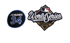 Valenzuela 2025 World Series Dodgers Jersey Sew on Patch