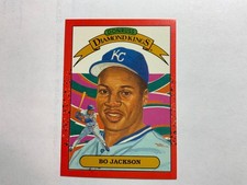BO JACKSON-1989 DONRUSS DIAMOND KINGS #1–K.C.ROYALS—FREE!!! SHIPPING!!!