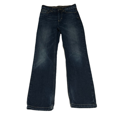 American Eagle Girls 77 Kids 12 Slim Jeans Dark Wash