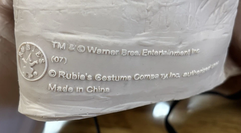 Vintage Harry Potter Halloween Mask Rubie's Dobby Vinyl Mask Kids Child 2017 - Image 3 of 4