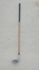 Vintage Spalding Par Flite Hickory Wood Shaft Golf Club- Wedge