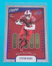 2021 Prestige Franchise Favorites #FF-12 Stefon Diggs Bills Football Card B5