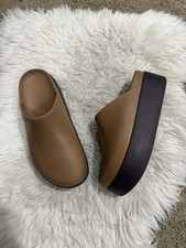 Womens 10 Crocs Dylan Platform Clogs Mule Platforms Shoes