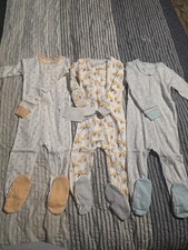 Cloud Island Baby Boy 3-Pack Fox Sleep 'N Plays Size 18 months