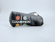 RARE Scotty Cameron Studio Style Titleist Headcover Black Cover w/ Pivot Tool