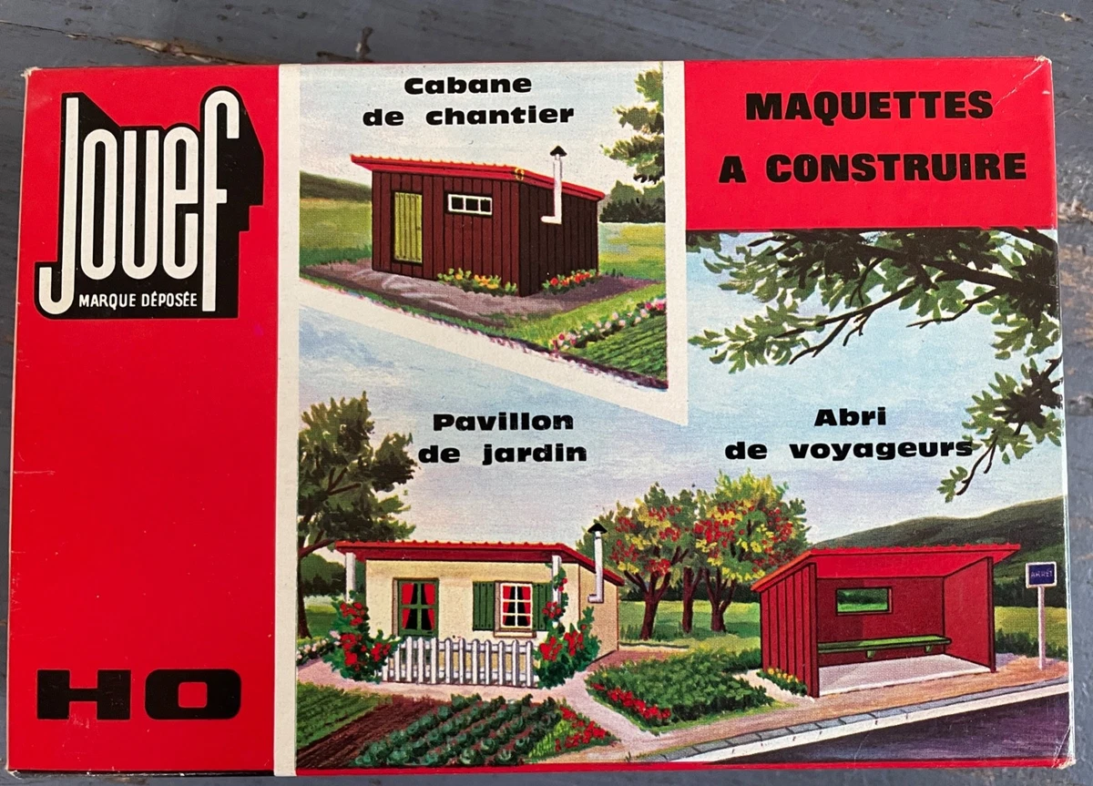 Maquette Maison MKD HO échelle 1/87 – Boutique N°615 – Train électrique – Boîte à Monter
