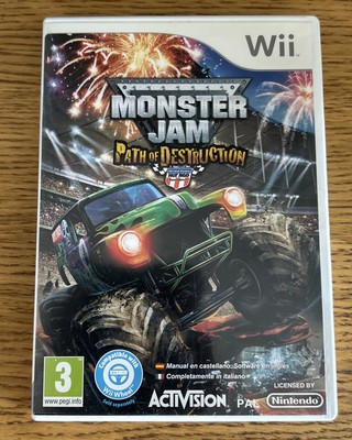 Monster Jam: Path of Destruction (Nintendo Wii, 2011) - PAL