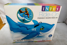 Intex Inflatable Friendly Shark Ride On 56567EP For Pool - New in Box - Sealed