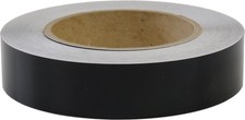 Solid Stripe for Auto Truck Boat - 3mil Vinyl - 3/4" x 50' - Black