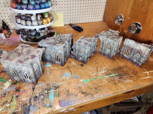 Cityfight Forge world Terrain Ruins Warhammer 40k OOP Pax Imperator