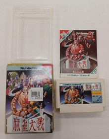 Mahjong Taisen Famicom Game Japan Authentic No Damage Complete