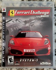Ferrari Challenge: Trofeo Pirelli (Sony PlayStation 3 PS3 2008) CIB/TESTED