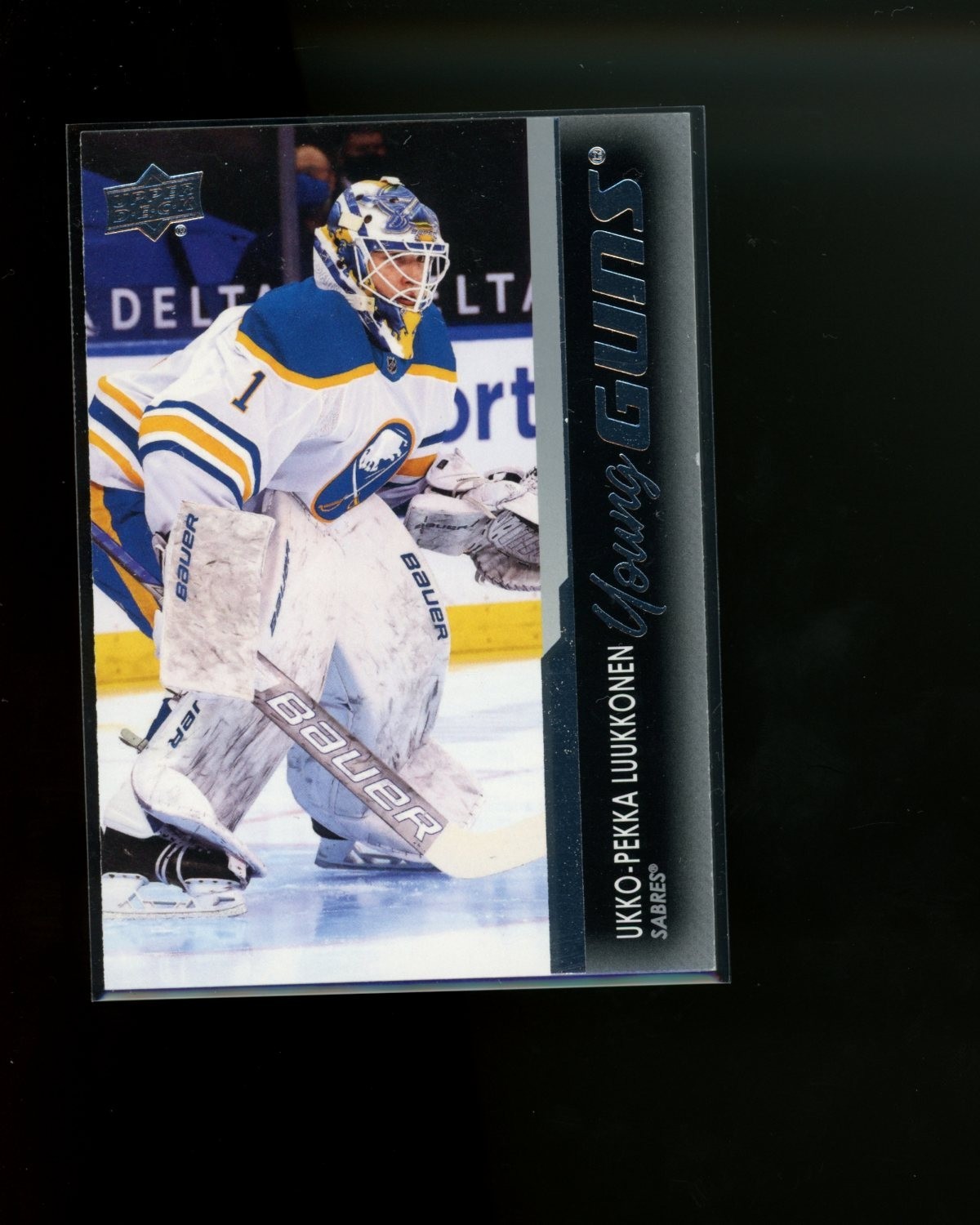 2021-22 Upper Deck Series 1 Young Guns #202 Ukko-Pekka Luukkonen Rookie RC YG