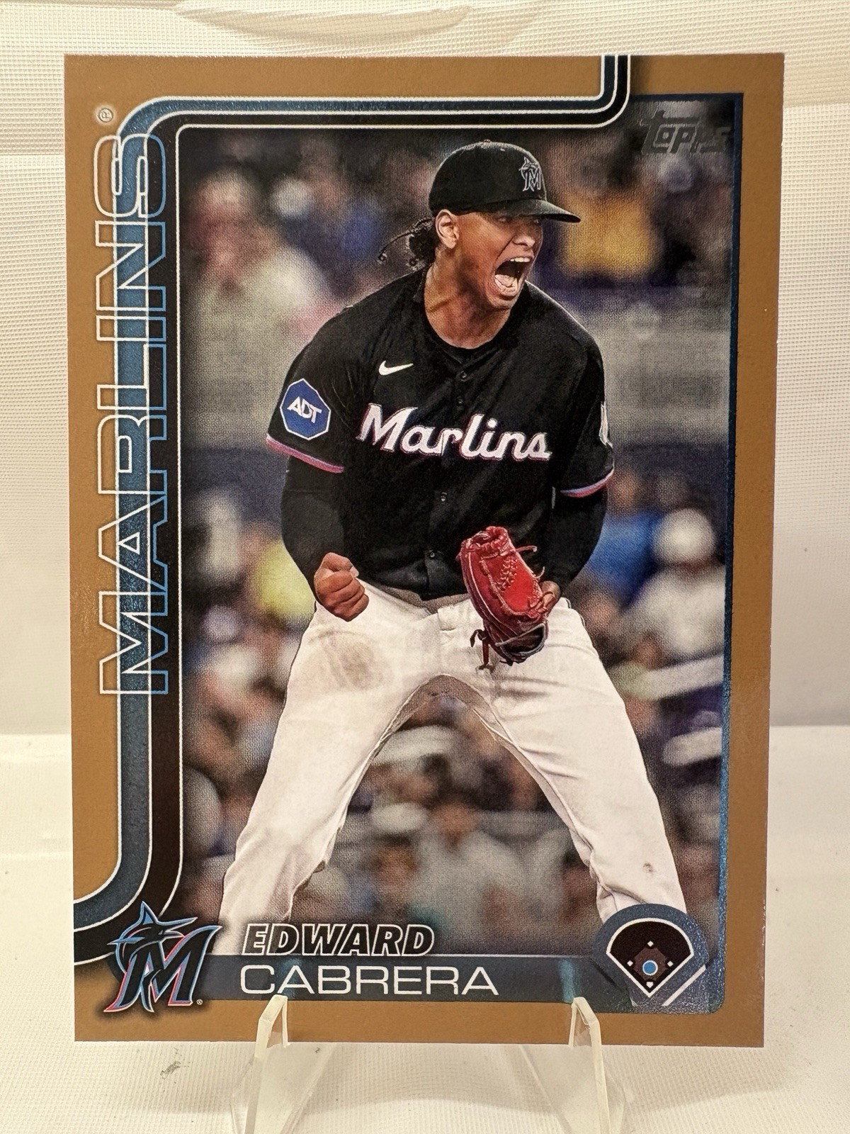 2025 Topps Series 2 - Edward Cabrera #371 Gold /2025
