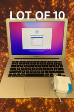 Lot of 10x 2017 Apple MacBook Air 13" i5 8GB 128GB SSD HD. OS Monterey. Grade C