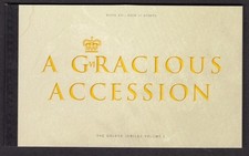 GB  Royal Mail Prestige Stamp Booklet - A Gracious Accession - DX28 - 2002