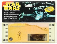 1977 "Star Wars" Original 70mm Film Cell Lucite Encased Original Packaging C-3PO