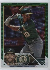 2023 Topps Series 2 Green Foil /499 Chad Pinder #522 1rv1