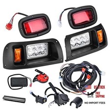 LED Headlight Tail Light Kit Compatible with Club Car DS Golf Carts 1993-UP