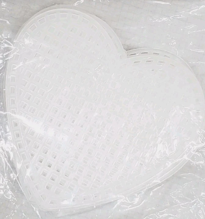 4 Packs of Plastic Canvas Shapes CIRCLES-HEARTS-BUTTERFLIES-DIAMONDS NIP - Image 2 of 4