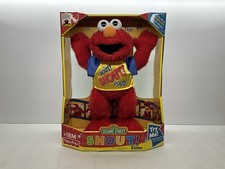 Shout Elmo Fisher-Price Sesame Street Singing  Dancing Toy Dead Batteries