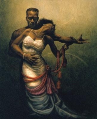 Forever My Queen by Jay Bakari African-American High Quality Art Print