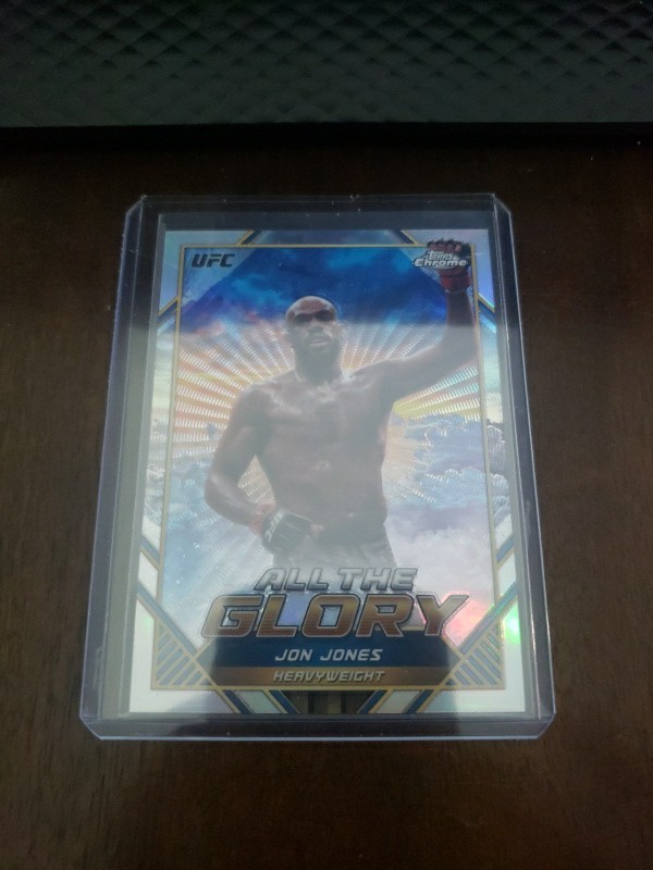 2024 Topps Chrome UFC Jon Jones All The Glory #ATG-4