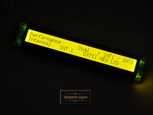 YAMAHA DX7II FD/D Vert jaune LED LCD Nouveau de remplacement d'affichage du Japon