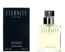 ETERNITY for Men by CALVIN KLEIN 3.3 oz EDT New In box