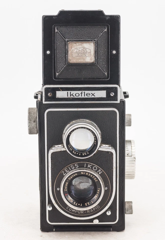 Zeiss Ikon Ikoflex IIa avec Zeiss-Option Tessar 75mm F/3.5 - Photo 2/4