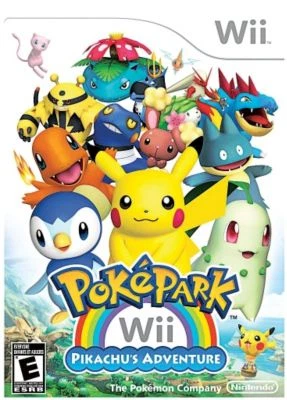PokePark Wii: Pikachu's Adventure (Wii, 2010, No disc, Artwork and manual)