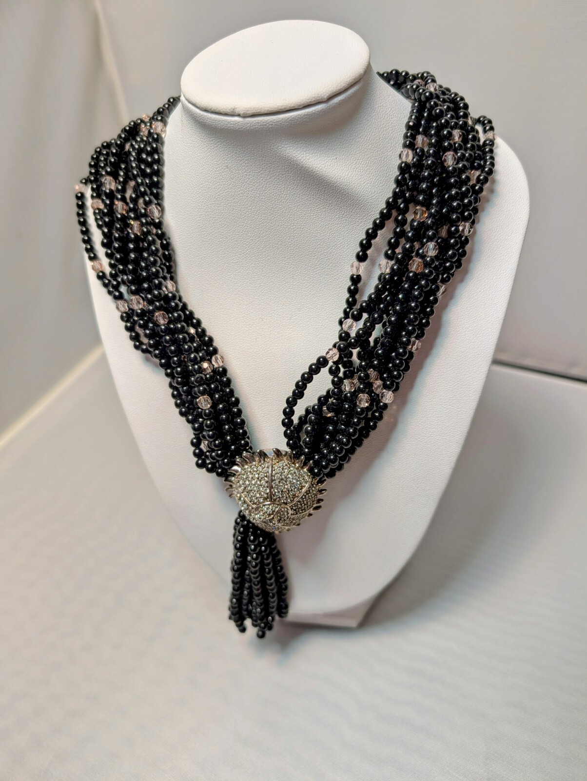 Unique Hutton Wilkinson Multi Strand Necklace Wit… - image 7