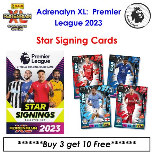 Panini Adrenalyn XL - Premier League 2023: Star Signing Cards - Picture 1 of 48