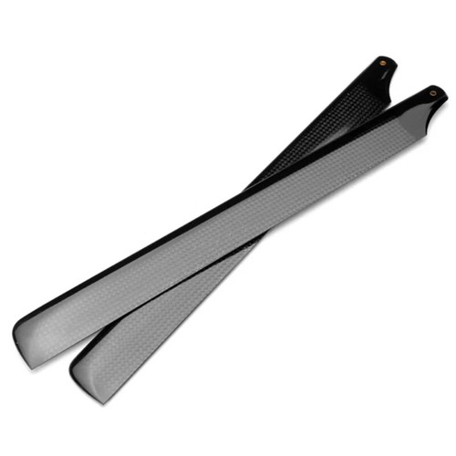 2 Pairs Carbon Fiber Main Rotor Blade 325mm For Align TREX 450 Helicopter Toys - Picture 3 of 24