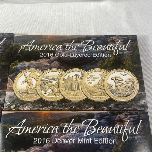 2010 - 2016 America The Beautiful Mint Edition D, P, Gold & Platinum 120 Coins - Picture 13 of 19