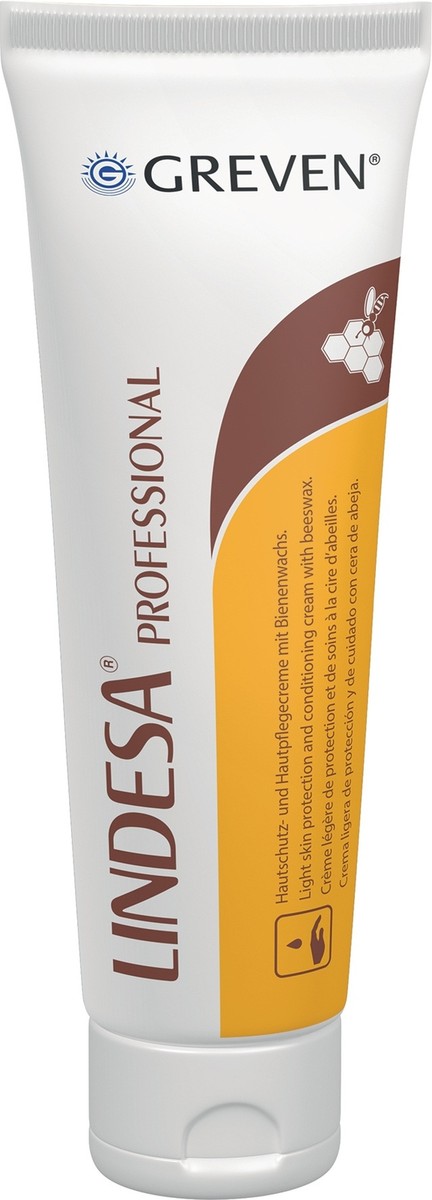 Lindesa Hautschutzcreme 50 Ml – PH-neutral Mit Bienenwachs, Schützt & Pflegt Beanspruchte Haut
