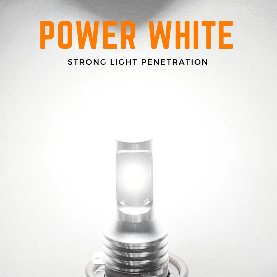 2x HB3 Led Headlight Bulbs 9005 Xenon White High Low Beam Fog Light Lamp Bulb - Image 2 of 4