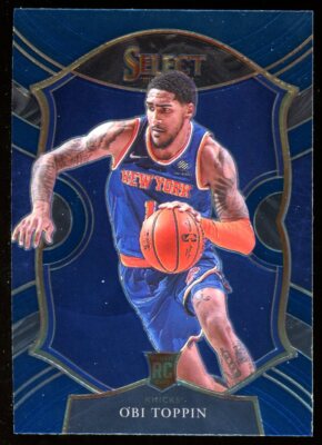 2020-21 Panini Select #68 Obi Toppin Blue RC (Copy E)