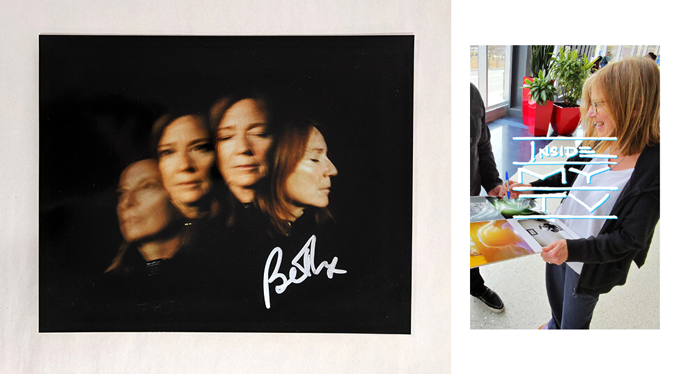 Beth Gibbons signed 8x10