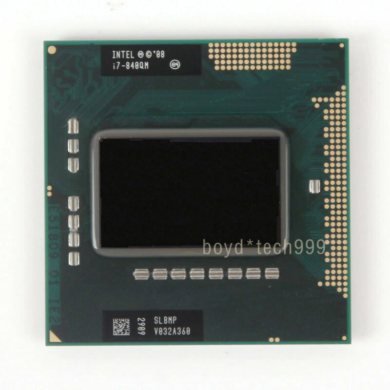INTEL CORE I7-840QM PROCESSOR 1.86GHZ/8M/2.5GT/s(SLBMP)Socket G1 CPU - Image 2 of 2
